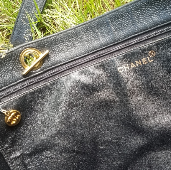 *Just Showing!!!* Chanel Jumbo XL CC Shopping Tote - Picture 7 of 10